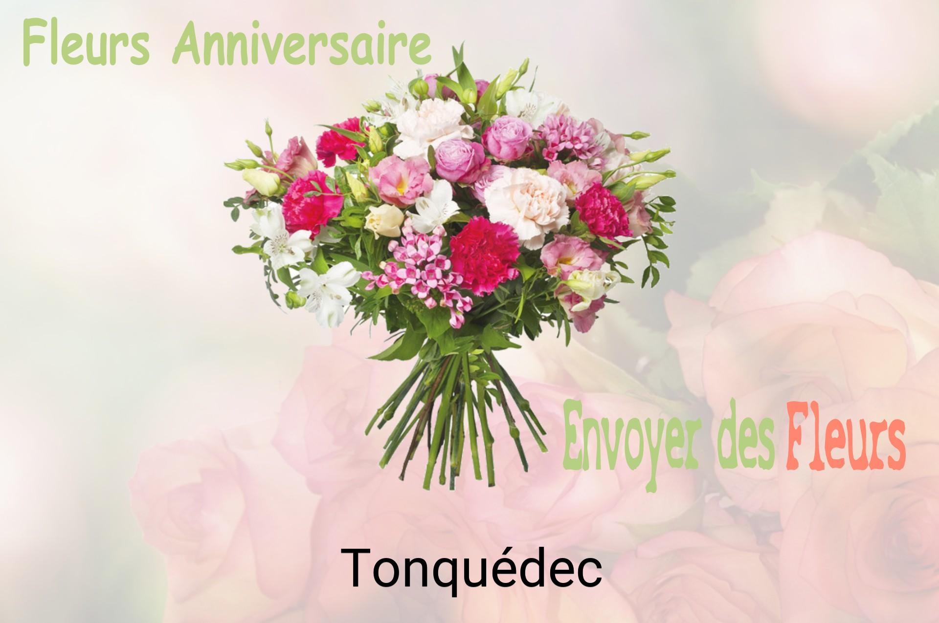 Bouquet de fleurs d’anniversaire livré à Tonquédec